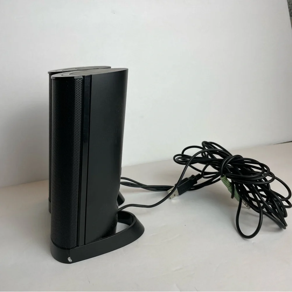 Black Dell Computer Speakers AX 210 5V